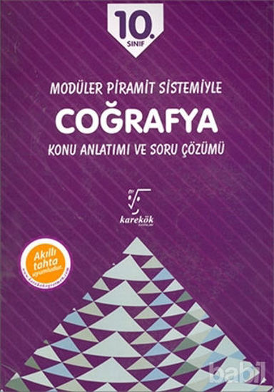 Picture of 10. Sınıf Modüler Piramit Sistemiyle Coğrafya Konu Anlatımı ve Soru Çözümü