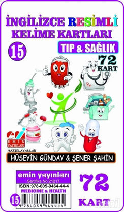 Picture of Tıp ve Sağlık - İngilizce Resimli Kelime Kartları 15