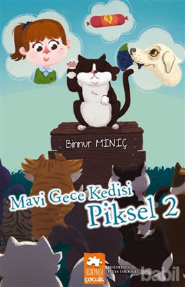 Picture of Mavi Gece Kedisi - Piksel 2