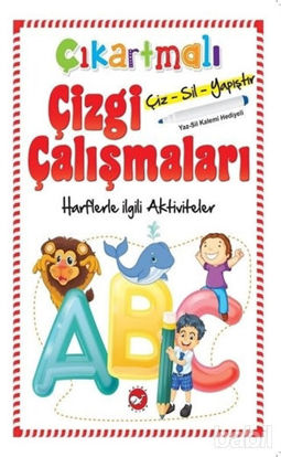 Picture of Çıkartmalı Çizgi Çalışmaları - Harflerle İlgili Aktiviteler
