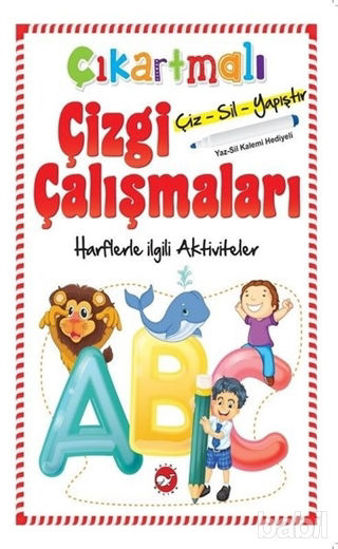 Picture of Çıkartmalı Çizgi Çalışmaları - Harflerle İlgili Aktiviteler
