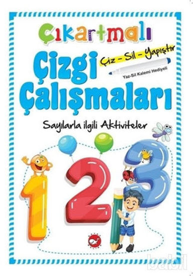 Picture of Çıkartmalı Çizgi Çalışmaları - Sayılarla İlgili Aktiviteler