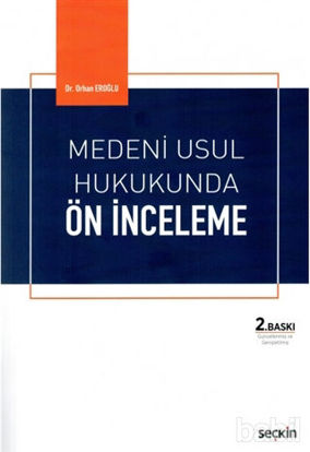 Picture of Medeni Usul Hukukunda Ön İnceleme