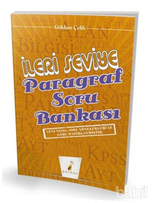 Picture of İleri Seviye Paragraf Soru Bankası