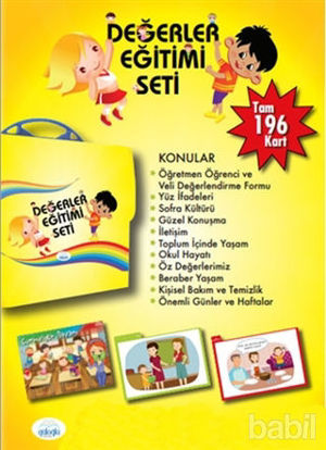 Picture of Değerler Eğitimi Seti 196 Kart