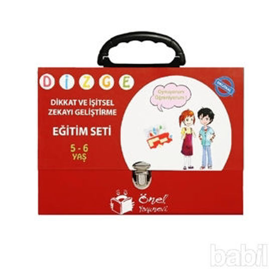 Picture of Dizge Dikkat ve İşitsel Zekayı Geliştirme Eğitim Seti (5-6 Yaş)