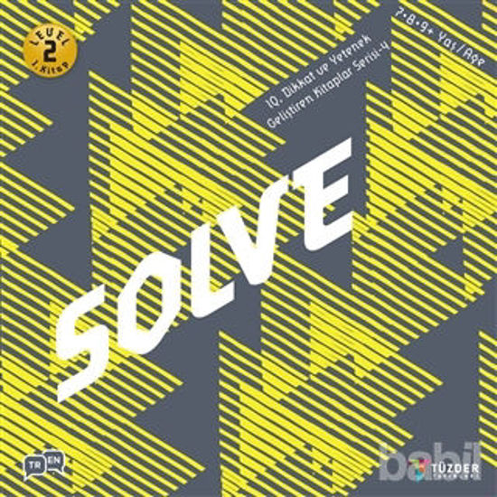 Picture of Solve - IQ Dikkat ve Yetenek Geliştiren Kitaplar Serisi 4 (Level 2) (7-8-9 Yaş)