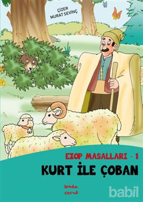 Picture of Kurt İle Çoban - Ezop Masalları - 1