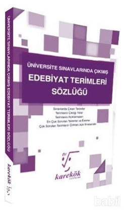 Picture of Üniversite Sınavlarında Çıkmış Edebiyat Terimleri Sözlüğü