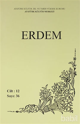 Picture of Erdem Atatürk Kültür Merkezi Dergisi Sayı : 36 Mayıs 2000 (Cilt 12)
