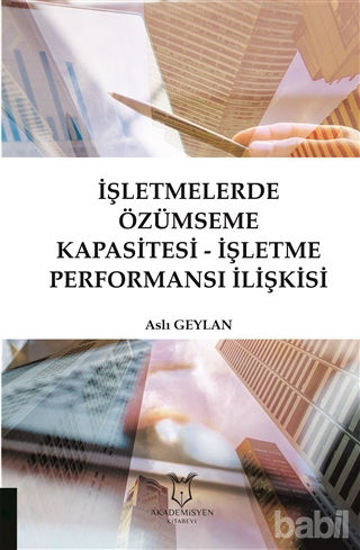 Picture of İşletmelerde Özümseme Kapasitesi - İşletme Performansı İlişkisi