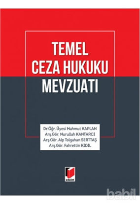 Picture of Temel Ceza Hukuku Mevzuatı