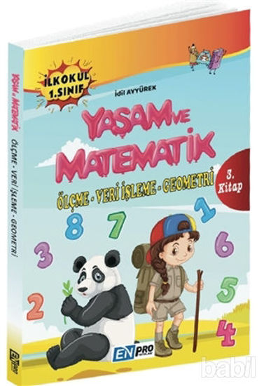 Picture of İlkokul 1. Sınıf 3. Kitap: Ölçme - Veri İşleme - Geometri