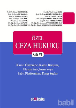 Picture of Özel Ceza Hukuku Cilt 6