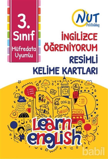 Picture of 3. Sınıf İngilizce Öğreniyorum Resimli Kelime Kartları