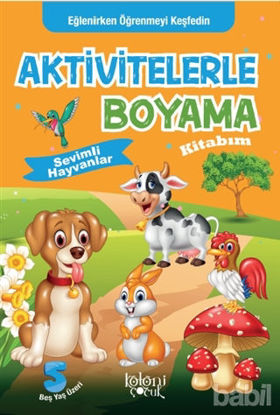 Picture of Aktivitelerle Boyama Kitabım - Sevimli Hayvanlar