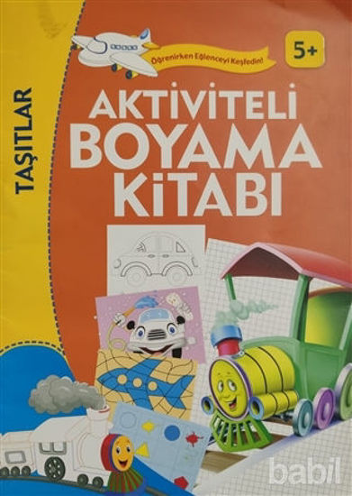 Picture of Aktiviteli Boyama Kitabı - Taşıtlar (5 )