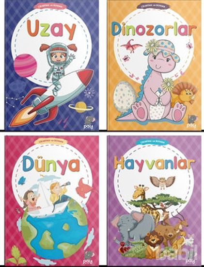 Picture of Eğitici Eğlendirici Çıkartma Kitabı Serisi (4 Kitap Takım)