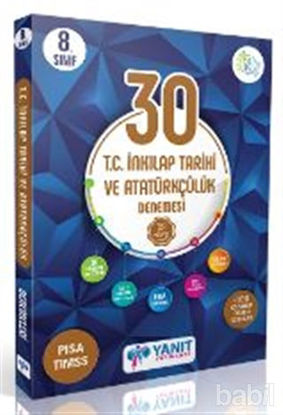 Picture of Yanıt 8. Sınıf Çözümlü 30 İnkılap Tarihi Branş Deneme