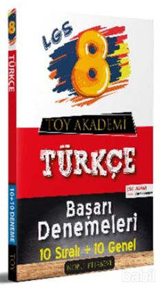 Picture of LGS 8. Sınıf Türkçe 10 Sıralı - 10 Genel Başarı Denemeleri