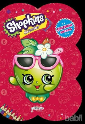 Picture of Shopkins Cicibiciler - Kırmızı Çıkartmalı Boyama