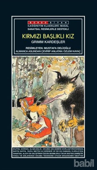 Picture of Sanatsal Resimli Kırmızı Başlıklı Kız - Grimm Kardeşler