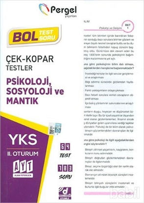 Picture of AYT YKS 2. Oturum Psikoloji Sosyoloji ve Mantık Çek Kopar Testler