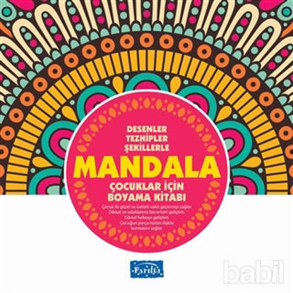 Picture of Desenler Tezhipler Şekillerle Mandala - Pembe Kitap