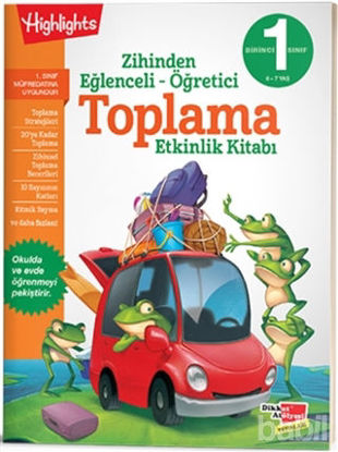 Picture of Toplama Etkinlik Kitabı - Zihinden Eğlenceli-Öğretici