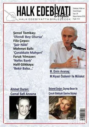 Picture of Halk Edebiyatı Dergisi Sayı: 24 Mayıs-Haziran 2018