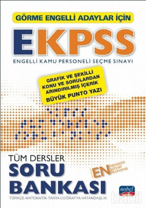 Picture of Görme Engelli Adaylar İçin EKPSS Tüm Dersler Soru Bankası