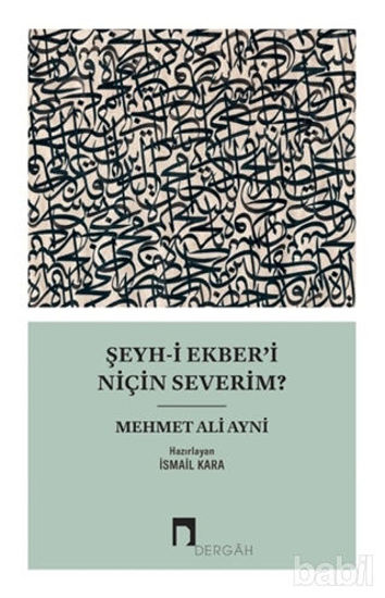 Picture of Şeyh-i Ekber’i Niçin Severim?