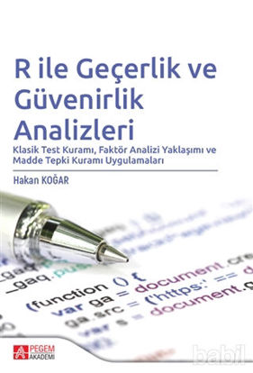 Picture of R ile Geçerlik ve Güvenirlik Analizleri