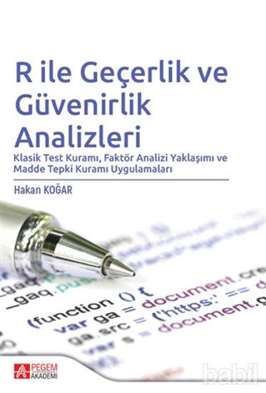 Picture of R ile Geçerlik ve Güvenirlik Analizleri