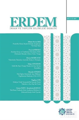 Picture of Erdem Atatürk Kültür Merkezi Dergisi Sayı: 71-72 2017
