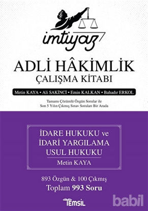 Picture of İmtiyaz - Adli Hakimlik Çalışma Kitabı