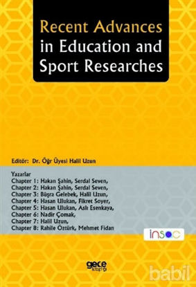 Picture of Recent Advances in Education and Sport Researches
