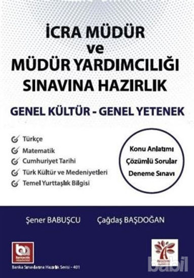 Picture of İcra Müdür ve Yardımcılığı Sınavına Hazırlık Genel Yetenek Genel Kültür