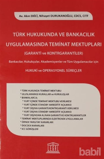 Picture of Türk Hukukunda ve Bankacılık Uygulamasında Teminat Mektupları